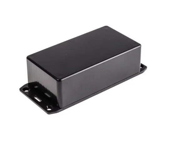 63-7517-29　Hammond 1591,聚苯乙烯包围，IP54,法兰，120 x 65 x 36mm　1591CSFLBK