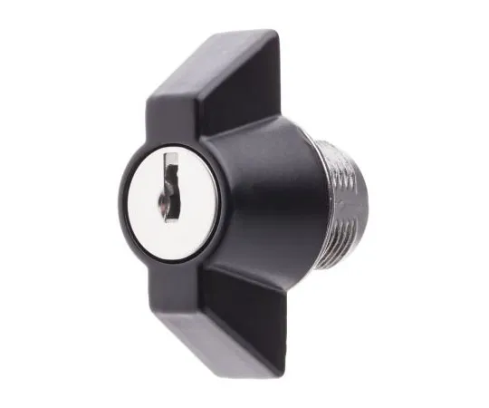 63-7518-14　EuroLocks a Lowe&Fletcher Group公司Panel to Tongue Depth 16mm Zamak Powder Coated Camlock, Key to unlock　F383-01-1 (405E)