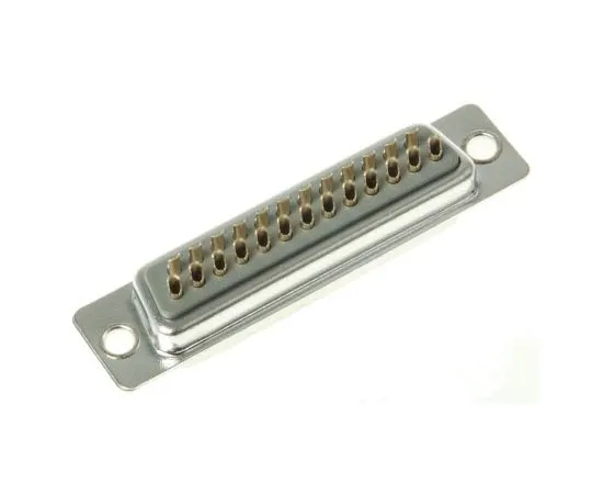 63-7674-64　ASSMANN WSW面板安装，25针D-子连接器插座，外壳尺寸B　A-DF 25 LL/G