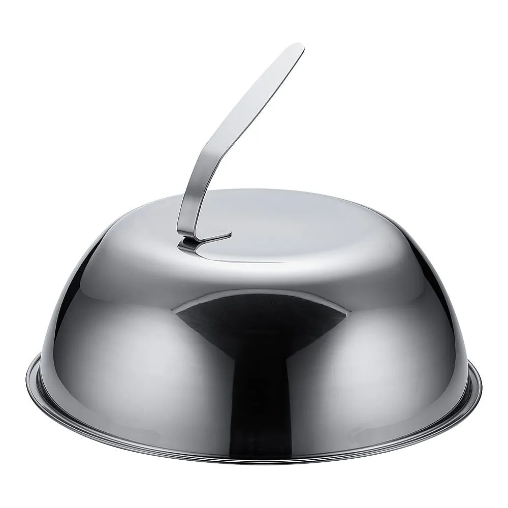 62-6732-08　18-8 Steak Cover Round 30 cm