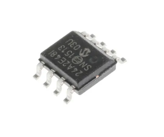 63-7664-18　Microchip24AA02E48-I/SN,2kbit串行EEPROM内存，3500ns 8针SOICI2C　24AA02E48-I/SN