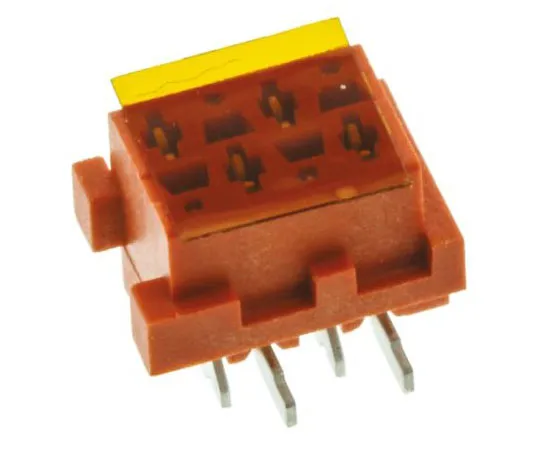 63-7509-75　TE ConnectivityMicro-MaTch系列1.27mm间距4路2线直PCB插座，表面贴装，焊点终止　7-188275-4