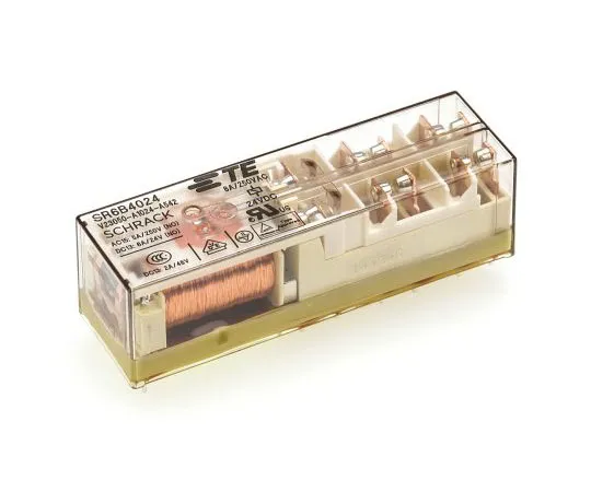 63-7615-91　TEConnectivitySR64PNO, DPST非锁定继电器PCB安装，24V直流线圈，8A　V23050-A1024-A542 1393260-7
