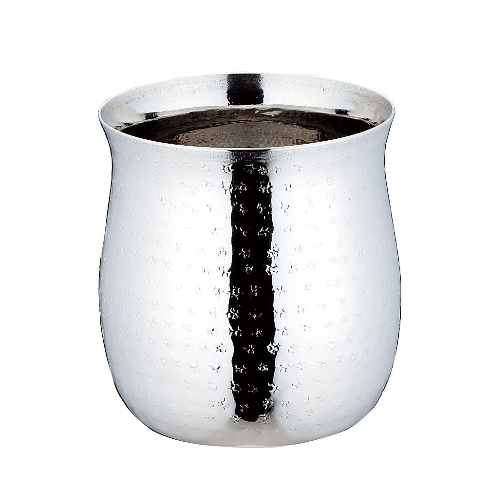 62-6790-83　UK Stainless Steel Gala Container Stone Hammered S