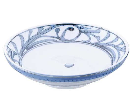 63-7196-63　Japanese tableware collection ancient arabesque plate 7.5 cm　8181510
