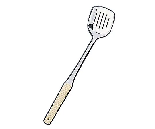 62-6790-35　18-8 Flavored Doraku Yudofu Spoon Small Ivory