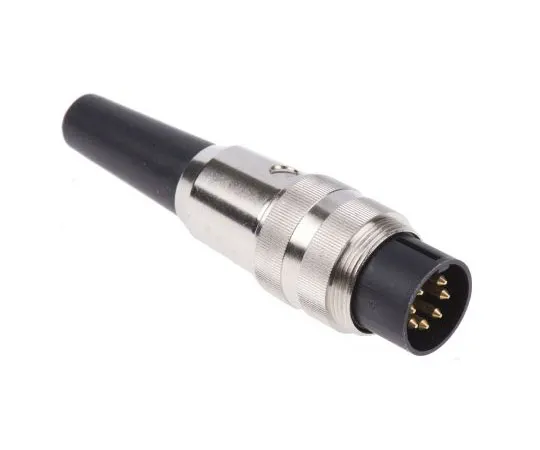 63-7615-51　Lumberg SV系列，7极丁插头，DIN EN 60529, 5A, 60 V ac IP40　SV 71