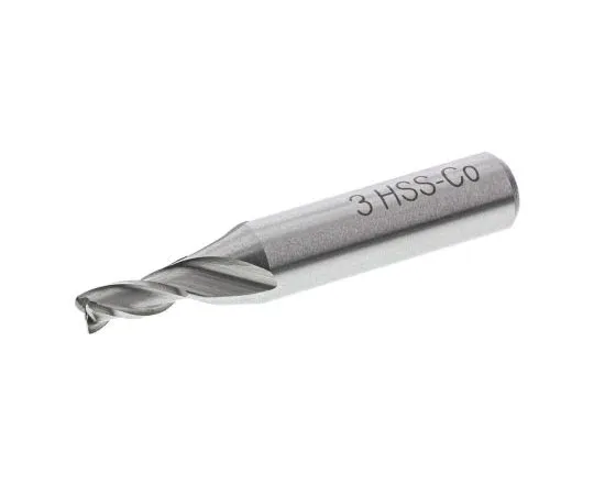 63-7611-38　RS PRO 34 mm HSS端铣刀，7.5mm切削长度，3mm切削直径，3个流道　523-0559