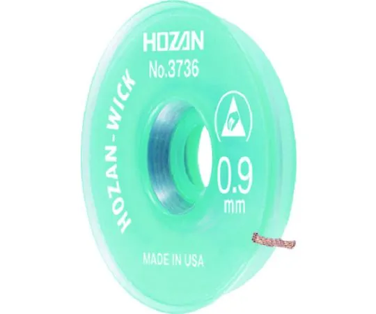 67-6858-78　Solder Suction Wire 0.9 mm x 3 m　NO.3736