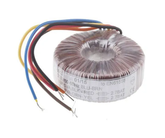 63-7670-60　2输出环形变压器，50VA,2×9V交流变压器　671-8952