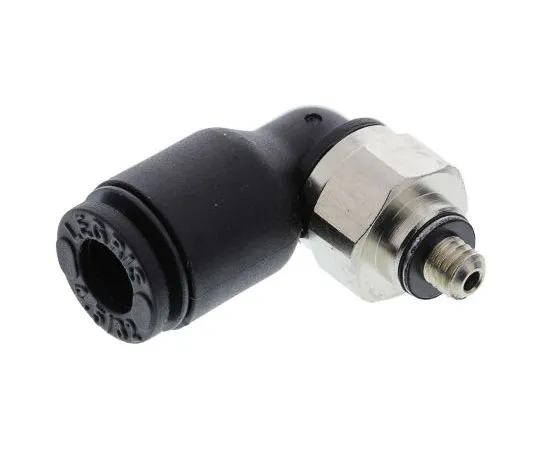 63-7525-82　Legris弯头连接器，M3公转，推入4毫米　3199 04 09