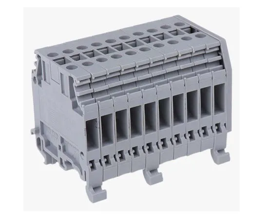63-7518-01　Entreme Distribution 铝块，4mm2, 10 Way,32A, 800 V, Grey　1SNA115412R0000