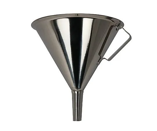 67-2424-30　18-8 Funnel (With Handle) φ128 mm　SH-605H
