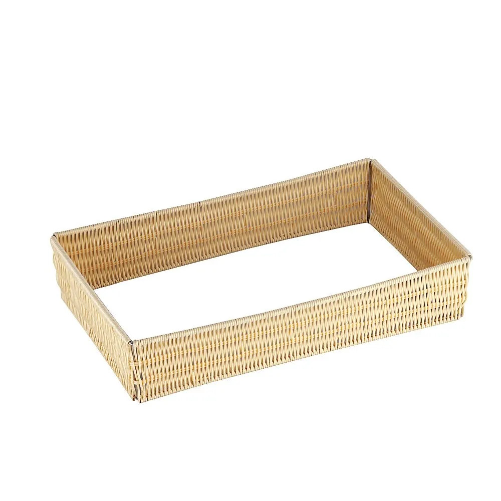 62-6672-49　Resin Rattan Gastronome Pan Frame 1/1 Size Natural