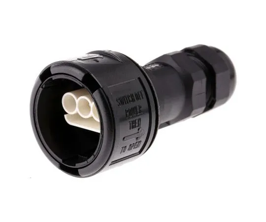 63-7571-77　Elkay Electrical 3 PoleIP68Rating Cable Mount Mains Inline Connector Rating at16A　478-7593