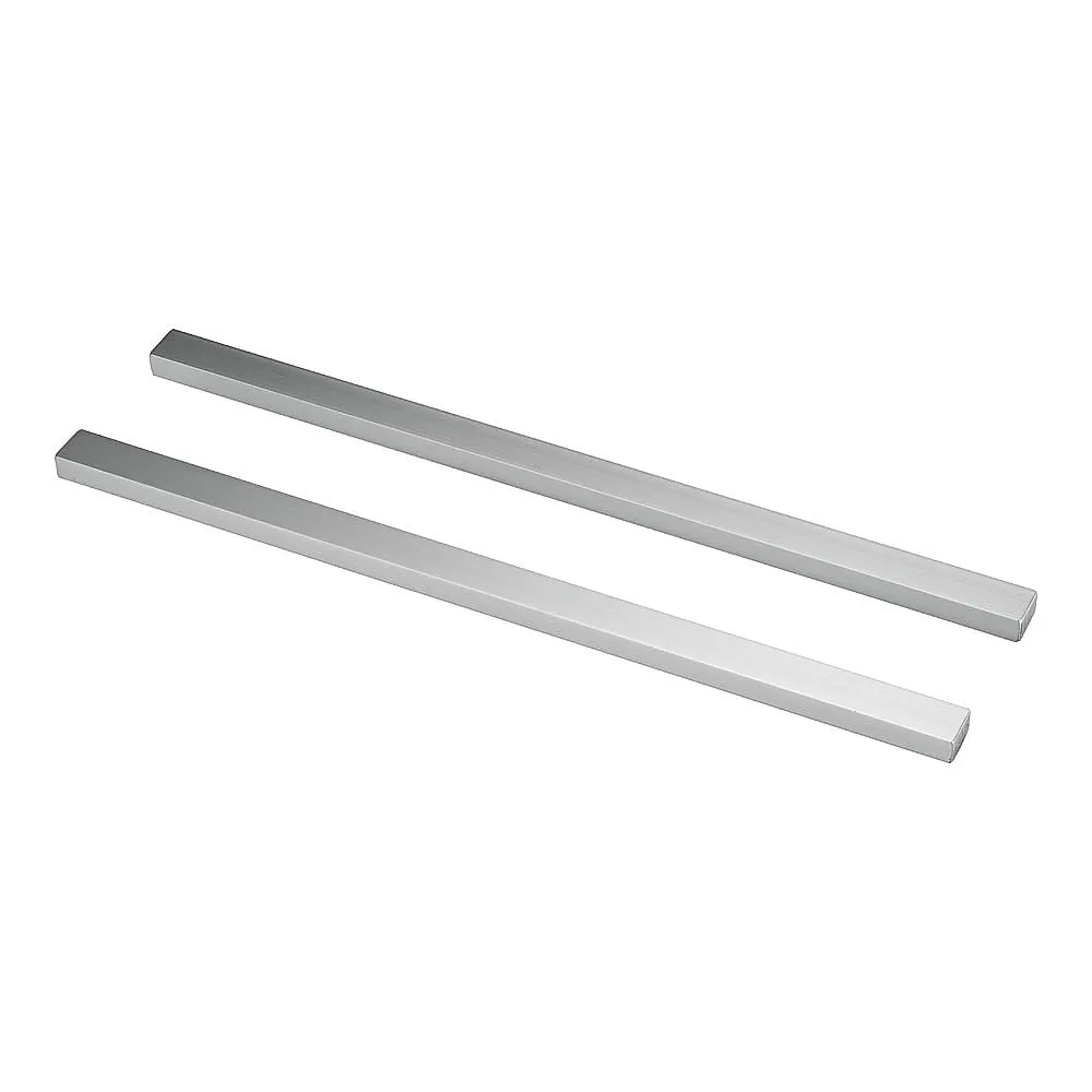 62-6553-01　Aluminum Cake Cut Ruler (2 Pieces, 1 Set) 15 mm Thickness