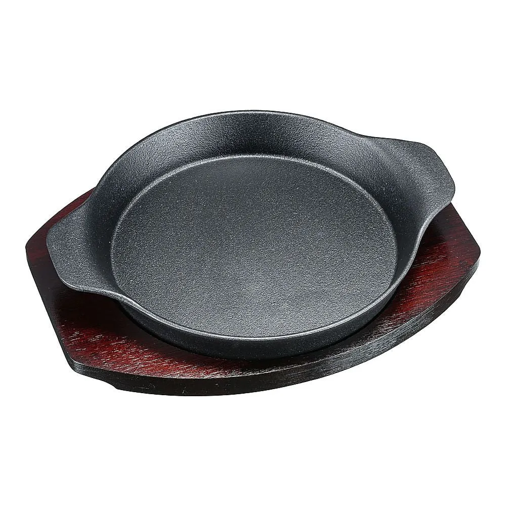 62-6731-54　Steak Plate Deep Round 20 cm　06-20