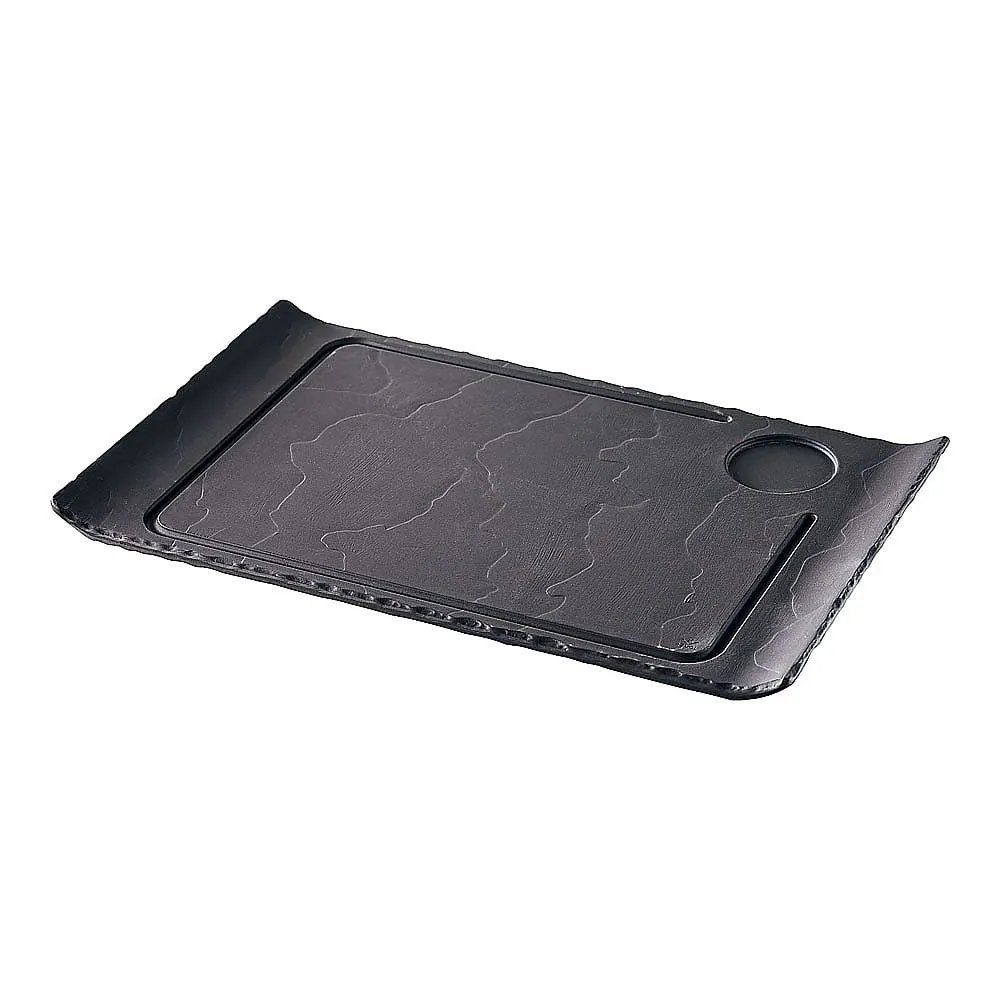 62-6820-42　Revol Curve Edge Steak Plate with Indent　642667