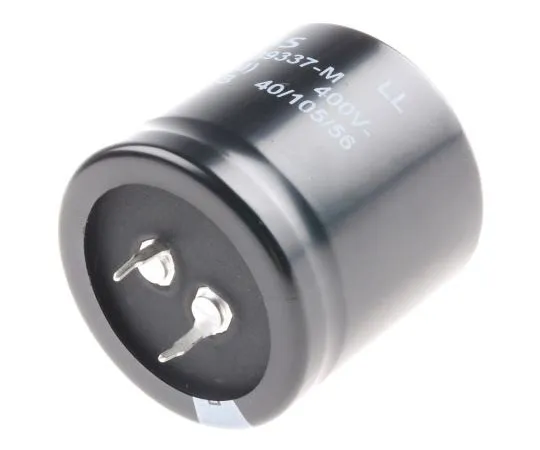 63-7589-34　EPCOS330μF400Vdc铝电解电容器，通孔35 (Dia。)x 35mm+105°35mm 10mm　B43504B9337M