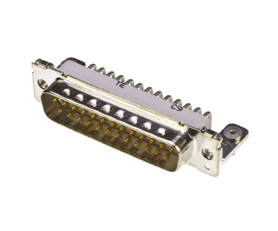 63-7554-31　TE Connectivity AmplimiteHD-20系列，25 Way Right Angle Through Hole Eurostyle PCBD-SubConnector Plug,2.76mm　8-1393480-7
