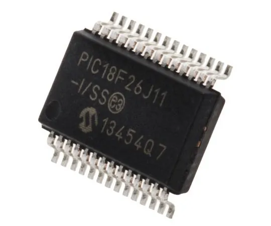 63-7660-86　单片机，8位PIC单片机，48MHz, 64 kB闪存，28针SSOP　PIC18F26J11-I/SS