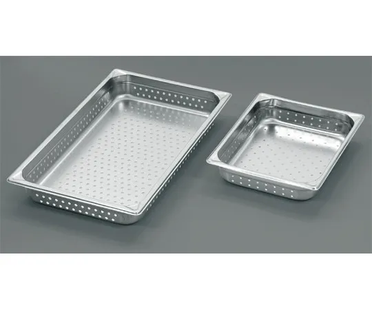 63-7112-82　EBM 18-8 Anaaki Hotel Pan Reinforced with Overlap Prevention 1/2 150 mm 2126 PF　8846201