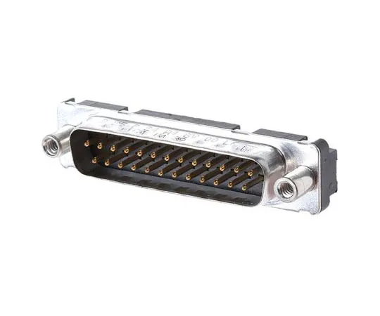63-7624-47　Amphenol FCI Delta D系列25通孔PCBD-sub连接器插头，2.76mm间距　D25P24A4GV00LF