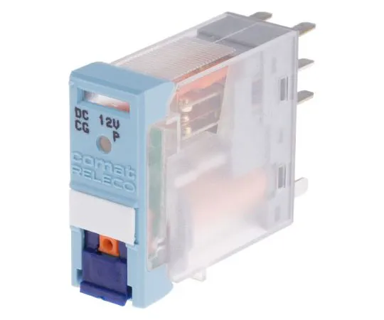 63-7636-33　RelecoC12DPDT非锁定继电器PCB安装，12V直流线圈，5A　C12A21X12D