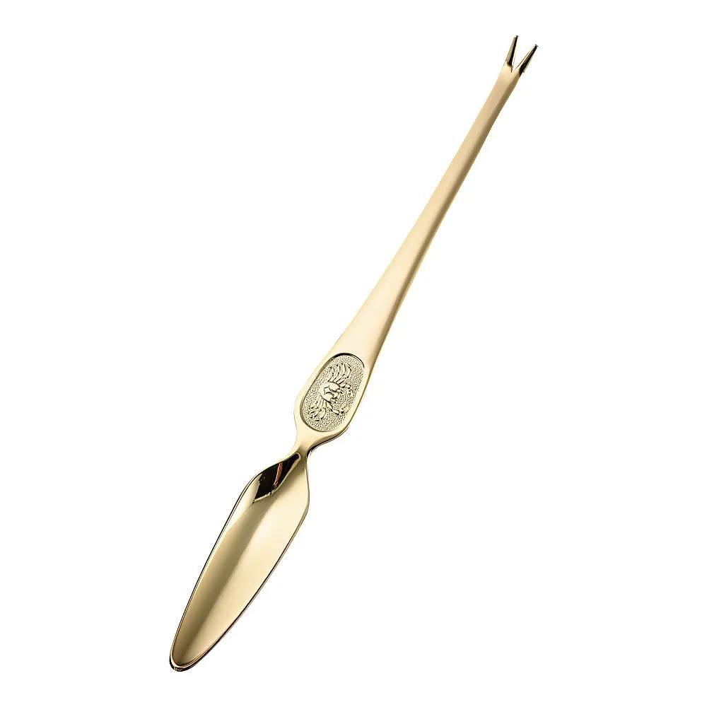 62-6790-91　crab fork gold