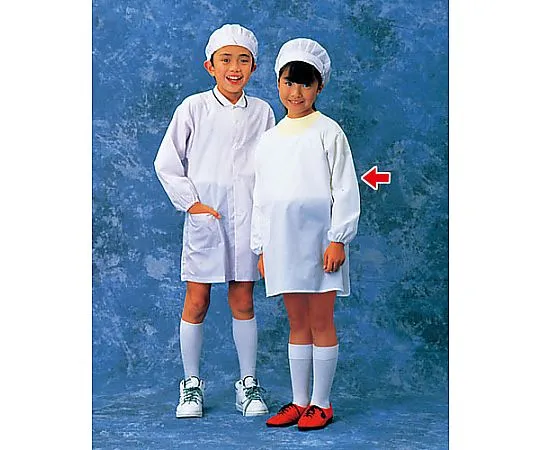 62-6636-14　School Lunch Clothes (White) No.7　SKV361