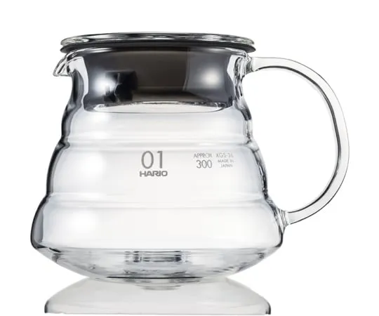 67-3056-67　V60 Glass Cofee Pot 360 Clear　XGSR-36-TB