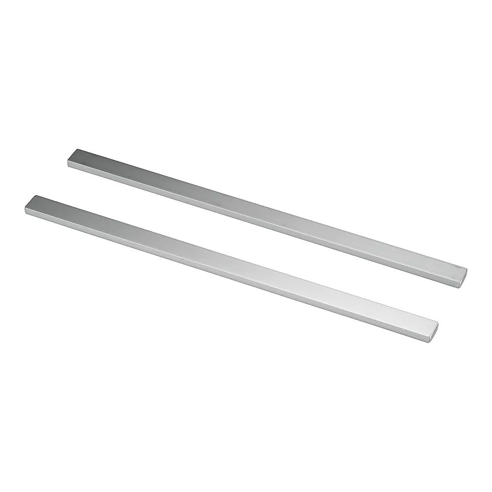 62-6552-98　Aluminum Cake Cut Ruler (2 Pieces, 1 Set) 10 mm Thickness
