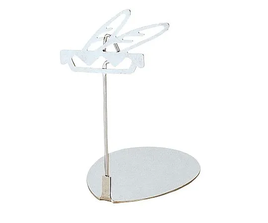 62-6582-93　Bakery's POP Stand French Bread 10 cm Silver
