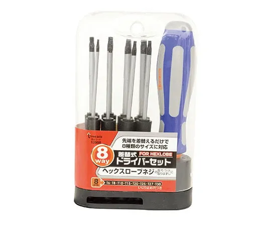 62-9926-80　8-Way Screwdriver Hex Lobe Type　13958