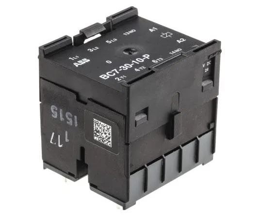 63-7555-86　ABB 3极接触器，9 A, 24 V直流线圈，B范围，3NO, 5.5 kW　BC7-30-10-P01