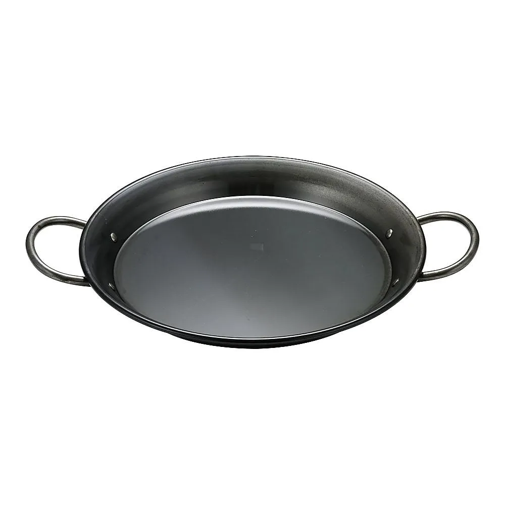 62-6730-98　Iron Paella Hot Pot, Both Hands 32 cm