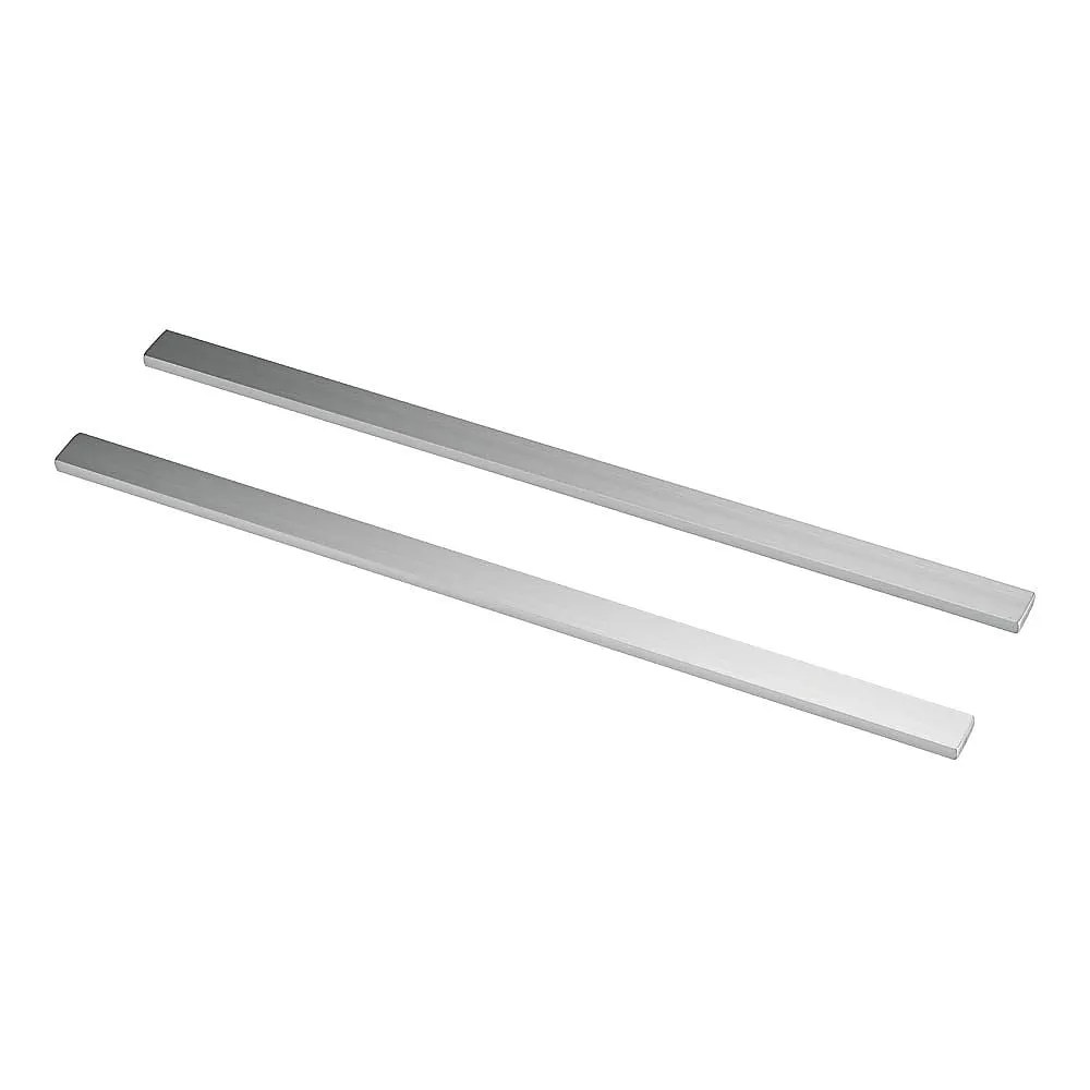 62-6552-97　Aluminum Cake Cut Ruler (2 Pieces, 1 Set) 8 mm Thickness