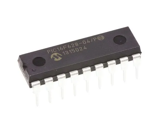 63-7514-71　单片机PIC16F628-04/P,8位PIC单片机，4MHz, 128 x 8字，2048 x 14字闪存，18-PinPDIP　PIC16F628-04/P