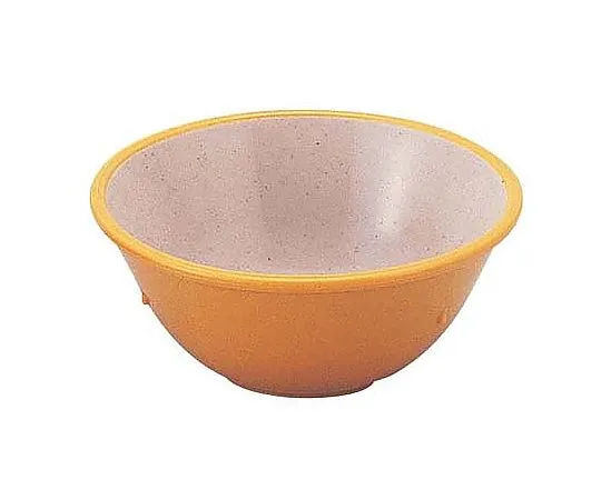 62-6858-48　Two-Color Small Bowl SW-129 Yellow/Inner Stone
