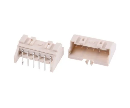 63-7629-74　JST XA,6路，1列，直角PCB头　S06B-XASK-1 (LF)(SN)
