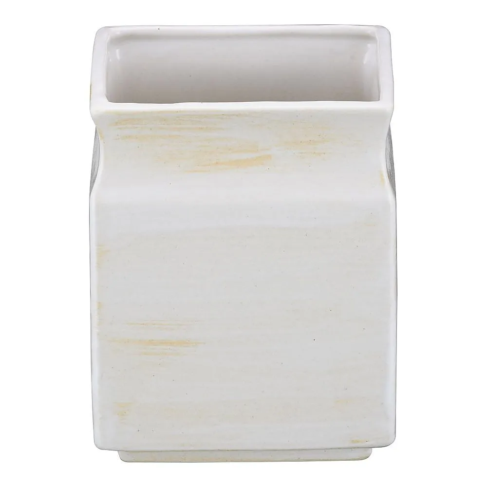 62-6788-78　White Brush Stack with Square Accent　T03-196