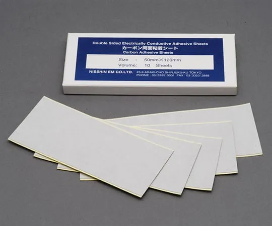 63-1288-31　Carbon Double-Sided Adhesive Sheet 1 Box (10 Sheets)　735