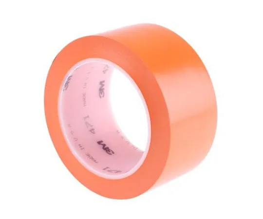 63-7667-21　3M 471 Orange Vinyl Lane标记胶带，50mm x 33m　471 orange