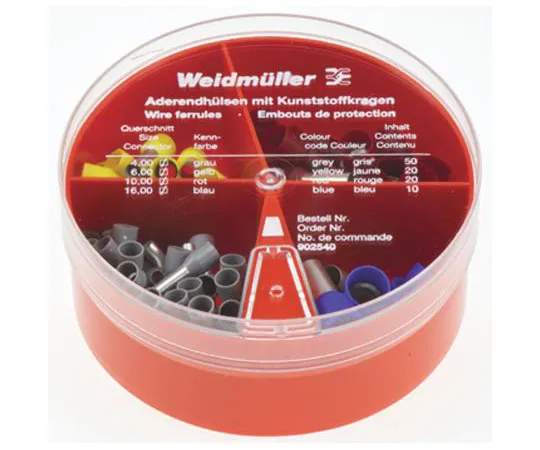 63-7512-68　Weidmuller Boolace Ferrule Crimp终端套件　9025400000