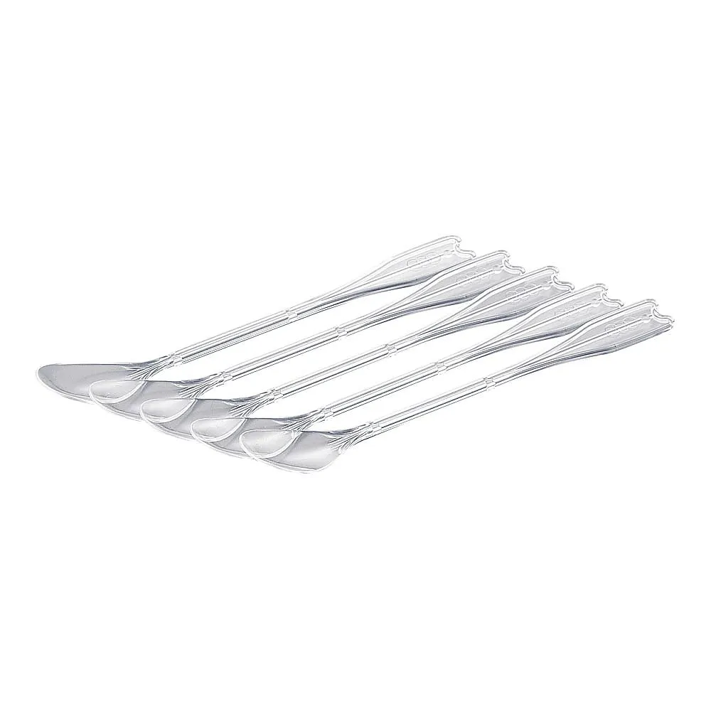 63-1255-85　Long Madler Spoon (500 Pieces) Clear