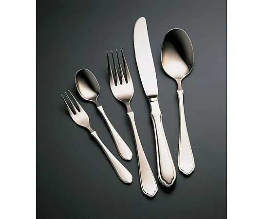 62-6707-88　18-10 Orchid Mirror Finish Coffee Spoon