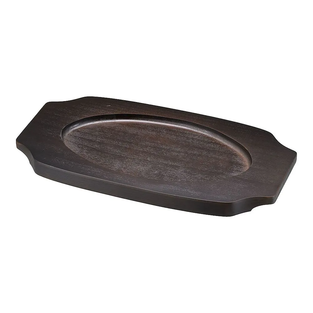 62-6822-11　Shenvald Oval Gratin Dish with Coupon for Dedicated Wooden Platform 1011-26