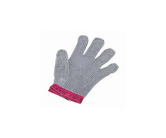 62-6628-26　Niloflex Mesh Gloves 5 Fingers M M5 (Red)　M5