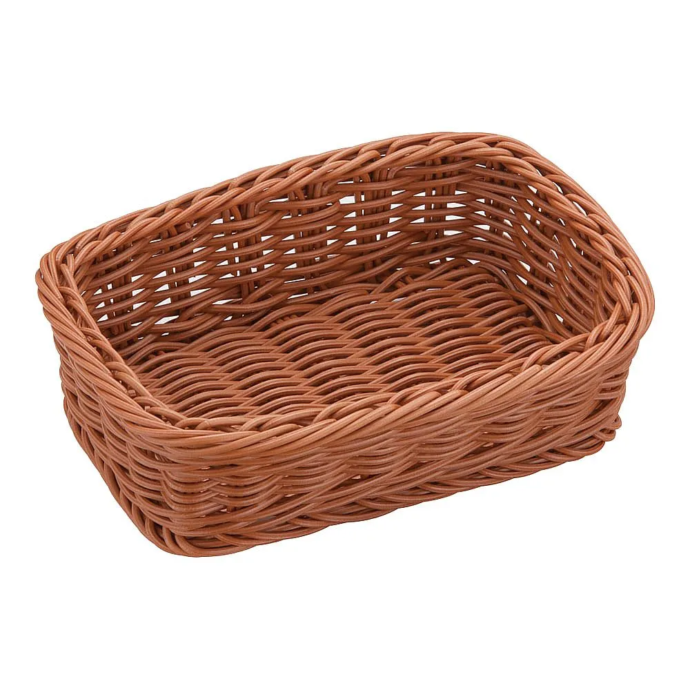 62-6581-75　Resin basket square type tea　91-074B