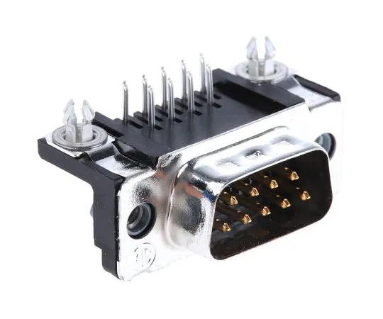 63-7548-75　TEConnectivityAmplimiteHD-20系列，9向直角通孔PCBD-subConnector插头，2.74毫米间距，带　5747840-4